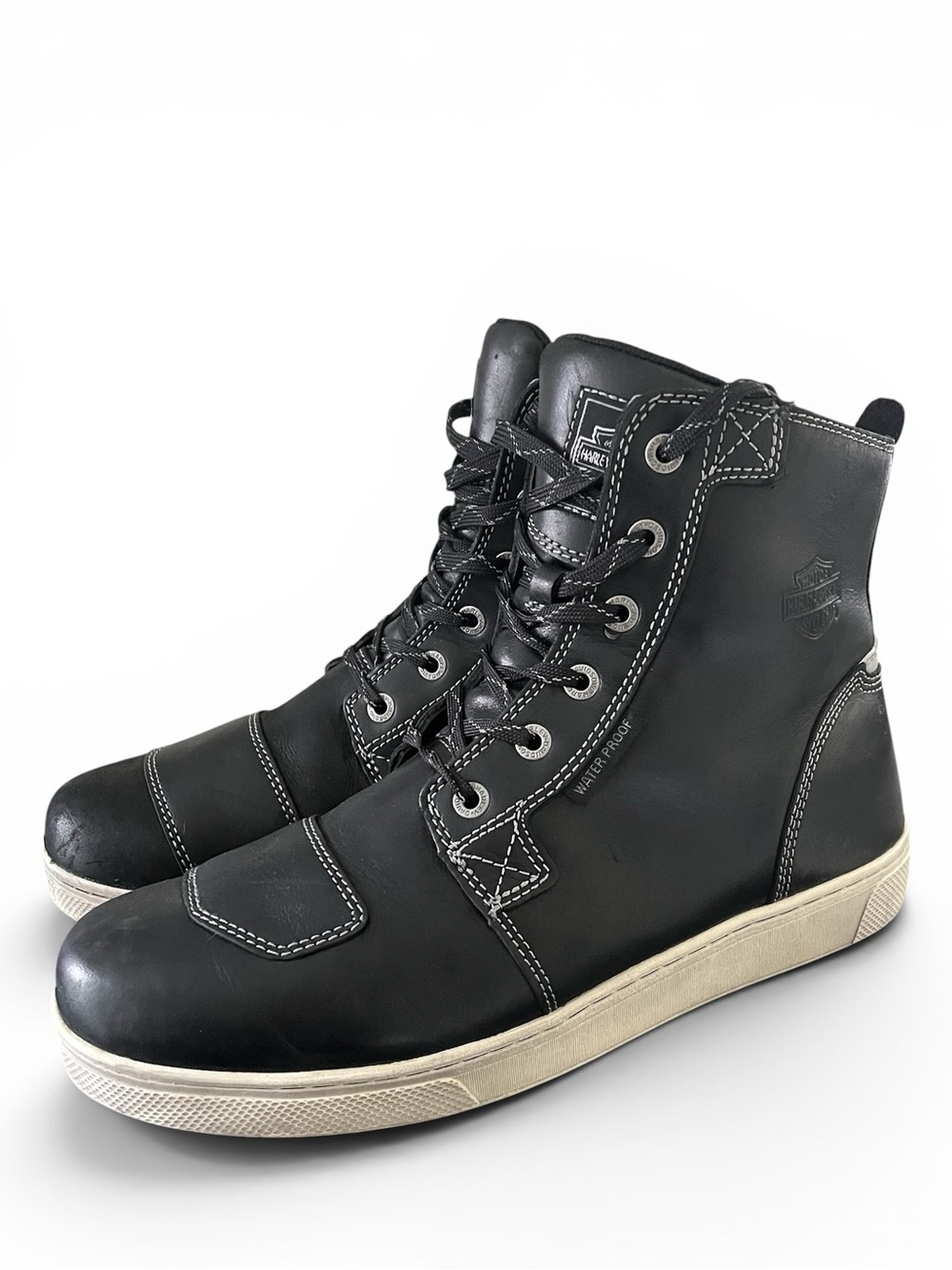 Harley Davidson riding sneaker boots